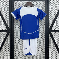 T-shirt e Pantaloncini per Bambino Brasil Retro Away 2004