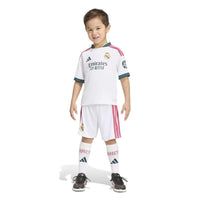 T-shirt e Pantaloncini Bambino Real Madrid Home 26/27