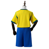 T-shirt e Pantaloncini per Bambino Brasil Home 26/27
