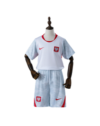 T-shirt e Pantaloncini per Bambino Polonia Home 26/27