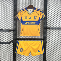 T-shirt e Pantaloncini per Bambino Tigres UANL Home 25/26