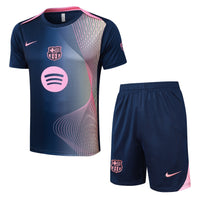 Maglia e Pantaloncini pre-allenamento FC Barcelona Bambino 25/26