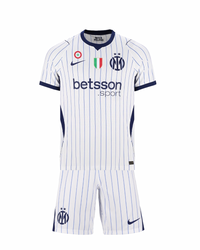 T-shirt e Pantaloncini per Bambino Inter Away 26/27 Scudetto + Coccarda
